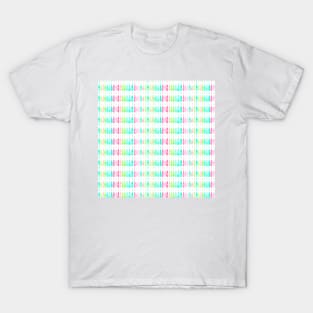 Teardrops Stripes in Pastels by MarcyBrennanArt T-Shirt